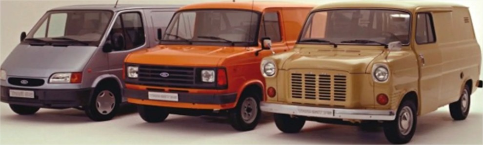 histoire de la Ford transit